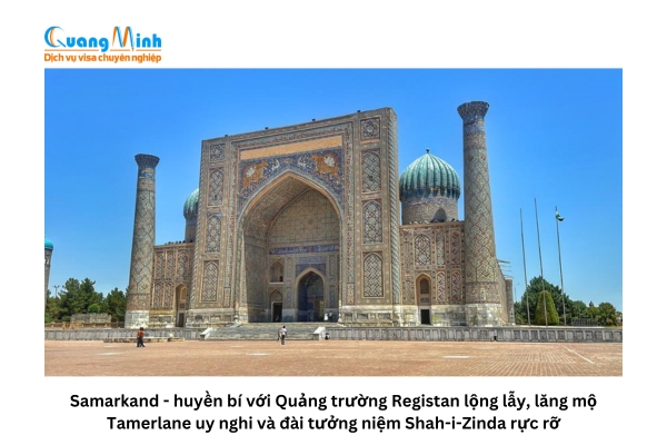 Thủ tục xin Visa Uzbekistan